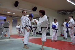 Trening v novih prostorih